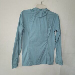 Ultimate Terrain Womens Long Sleeve Hooded Shirt Insect Repellent Size S‎ Stain